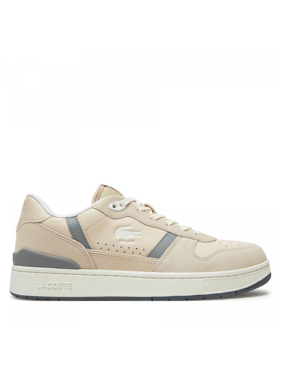 Sneakersy Lacoste T-Clip 7-48SMA0032 Béžová